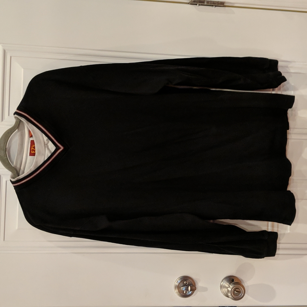 EZ's by Haggar Men's Black Pullover Shirt